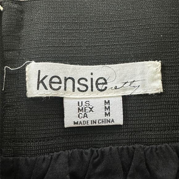 Kensie Blue Floral Mini Skirt - Picture 3 of 7